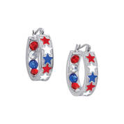 Stars Freedom Inside Out Hoop Earrings 4608 0040 a main