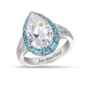 Blue Wave Statement Ring 11964 0019 a main