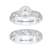 Happy Ever After Anniversary Ring Set 12615 0010 b ring