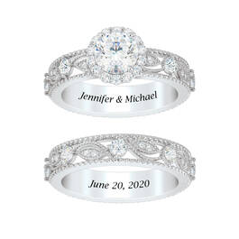 Happy Ever After Anniversary Ring Set 12615 0010 b ring