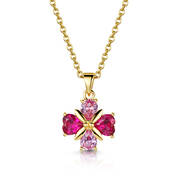 lucky in love created ruby pendant UK LILRB a main