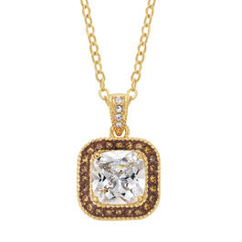 Mocha Crystal Pendants 6074 0040 f september
