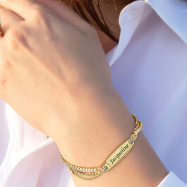 Signature Diamond Bracelet 12540 0010 m model