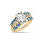 “Queen of My Castle” Birthstone Ring, Personalized Queen of My Castle Birthstone Ring 11392 0011 c march