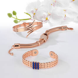 Magnetic Copper Tranquility Three Bracelet Set 12304 0016 l bracelet