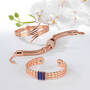 Magnetic Copper Tranquility Three Bracelet Set 12304 0016 l bracelet