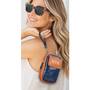 Personalized Blue Croc Phone Bag with Detachable Wallet 13116 0012 m model