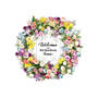 The Personalized Forever Blossom Wreath 12444 0017 a main