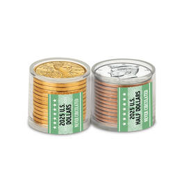 Annual Coin Rolls 2025 9867 0367 c two rolls