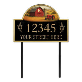 Home is in the Heartland Address Plaque 12781 0018 a main