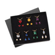 A Week of Wonderful Seven Necklace Set with FREE Matching Earrings, A Week of Wonderful Seven Necklace Set 12138 0018 k giftbox