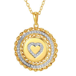 I Love You Always Diamond Pendant 10671 0015 b front