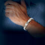 Son Personalized Tri-Tone Bracelet, Son Personalized Tri Tone Bracelet 10867 0019 m model