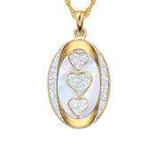 I Love You Diamond Pendant 5238 0334 b front