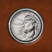 USA 250 Eagle Coin Sculpture Personalized 13049 0014 b closeup
