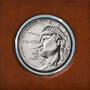 USA 250 Eagle Coin Sculpture Personalized 13049 0014 b closeup