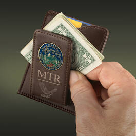 For My Son Engraved Leather Wallet 12721 0011 m model