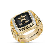 The US Army Diamond Heritage Ring 12827 0014 a main