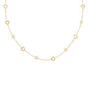 Hearts of Gold 14kt Necklace 10043 0016 a main
