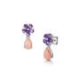 viola amethyst and opal earrings UK VAOE a main