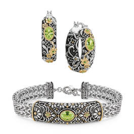 Bali Dreams Birthstone Bracelet and Earrings Set 11900 0057 h august