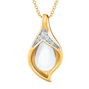 Loves Beauty Pearl Diamond Pendant 10318 0014 a main