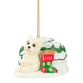 Dog Annual Ornament Westie 6428 1132 a main