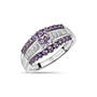 AURA OF AMETHYST TIARA RING UK AMATR a main