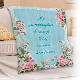 My Granddaughter I Love You Plush Blanket 12607 0010 m room