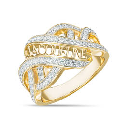 Golden Swirl Ring 12096 0018 a main