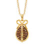 Mocha Crystal Pendants 6074 0040 d april