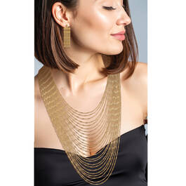 The Radiant Cascade Necklace with FREE Matching Earrings 12542 0018 m model