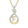 I Love You Diamond Initial Pendant 12795 0012 d pendant