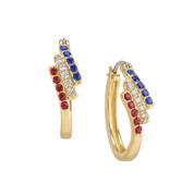 Red White and Brilliant Earrings 12011 0168 a main