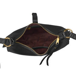 The Jose Hess Signature Black Leather Crossbody 12171 0016 b inside