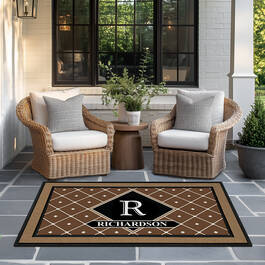 The Monogrammed Outdoor Rug 12405 0014 c room