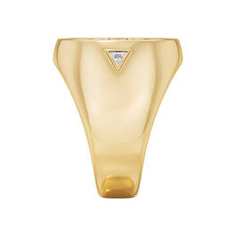 Personalized Onyx Signet Ring 11220 0019 b side