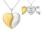 Bent Not Broken Affirmation Locket 11785 0180 a main