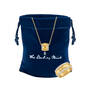 Golden Reflection Ring with FREE Matching Pendant, Golden Reflection Ring with FREE Pendant 11755 0012 g giftpouch