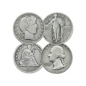 US Silver Quarters Set 10851 0017 a main