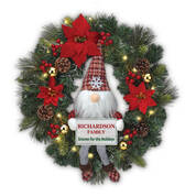 Gnome for the Holidays Lit Wreath 11849 0010 a main