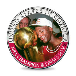 Michael Jordan half dollar collection 11582 0011 d 1991coinMVP