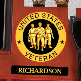 The US Veteran Valet Organizer 12603 0055 c closeup