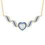 Personalized Everlasting Love Birthstone Necklace 10673 0013 i september