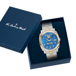 Personalized Custom Crafted US Navy Diamond Watch 12409 0028 g giftbox