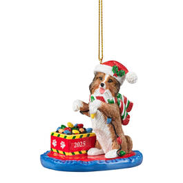 Dog Annual Ornament Sheltie 6428 0977 a main