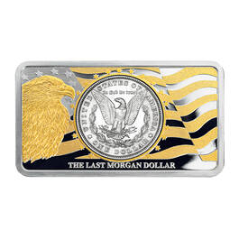 The 1921 Morgan Silver Dollar 100th Anniversary Tribute 6700 0083 c ingotback