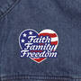 Personalized American Spirit Denim Jacket 12784 0015 c closeup