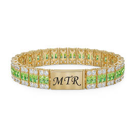 Birthstone Monogram Bracele 12945 0011 h august
