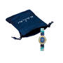 Ocean Blue Crystal Stretch Watch 12687 0013 g gift pouch